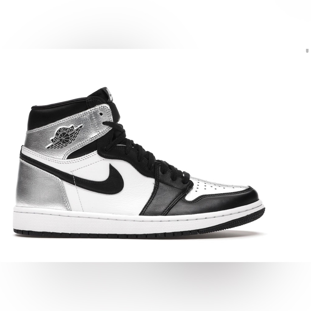 Jordan 1 Retro High Silver Toe